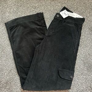American Eagle Black corduroy pants